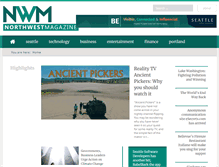 Tablet Screenshot of northwestmagazine.com